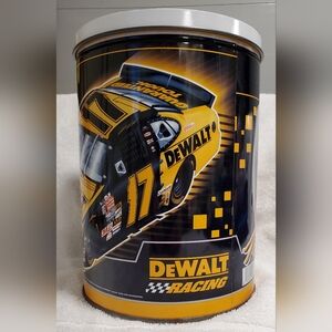 Matt Kenseth #17 DeWALT 8" COLLECTORS TIN Can Canister NASCAR Racing